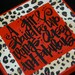 Coco Chanel quote on painted canvas