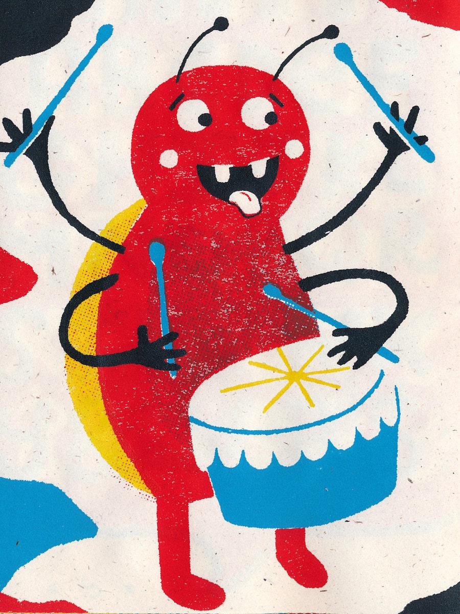 KLIP KLOP : Screenprinted Zine