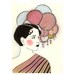 Art Deco art print  "Art Deco Evenings"