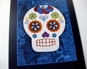Day of the Dead // Sugar Skull Cards // Dia de Los Muertos
