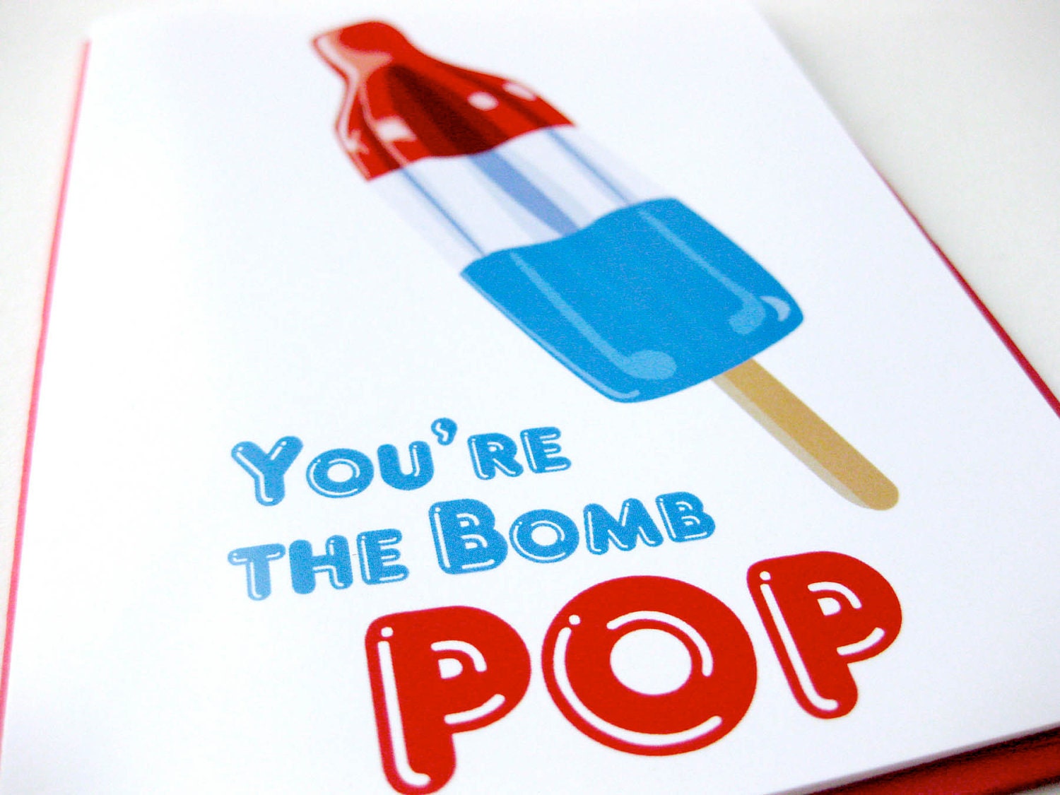Father's Day Card // You're The Bomb Pop // Happy Fathers Day