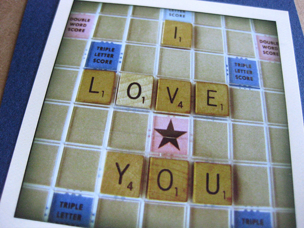 Scrabble Cards