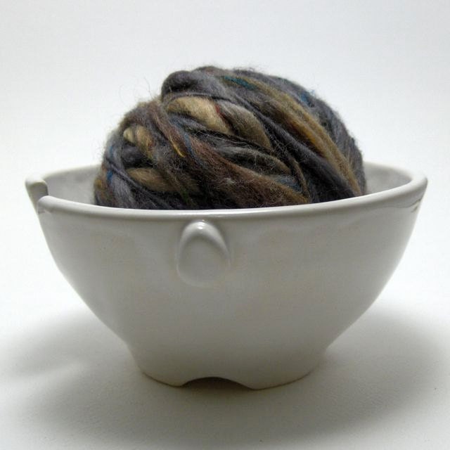 Lamb Shaped Ceramic Yarn Bowl