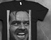 Here's Johnny shirt Unisex T-Shirt American Apparel tshirt Mens shirt Jack Nicholson tshirt