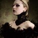 Elegant Victorian inspired black lace neck corset