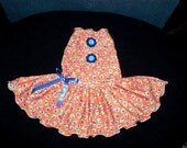 Pet Clothing Canteloupe Dress Pullover Size Medium All Done