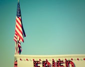 Food photography carnival photo red white and blue american flag old glory autumn fair red letter Carnival Photo Fried 5x5