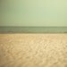 30% OFF Avocado green print beach photo olive green sky division sea and sky sandy beach open water seashore - What Dreams are Made Of 8x8