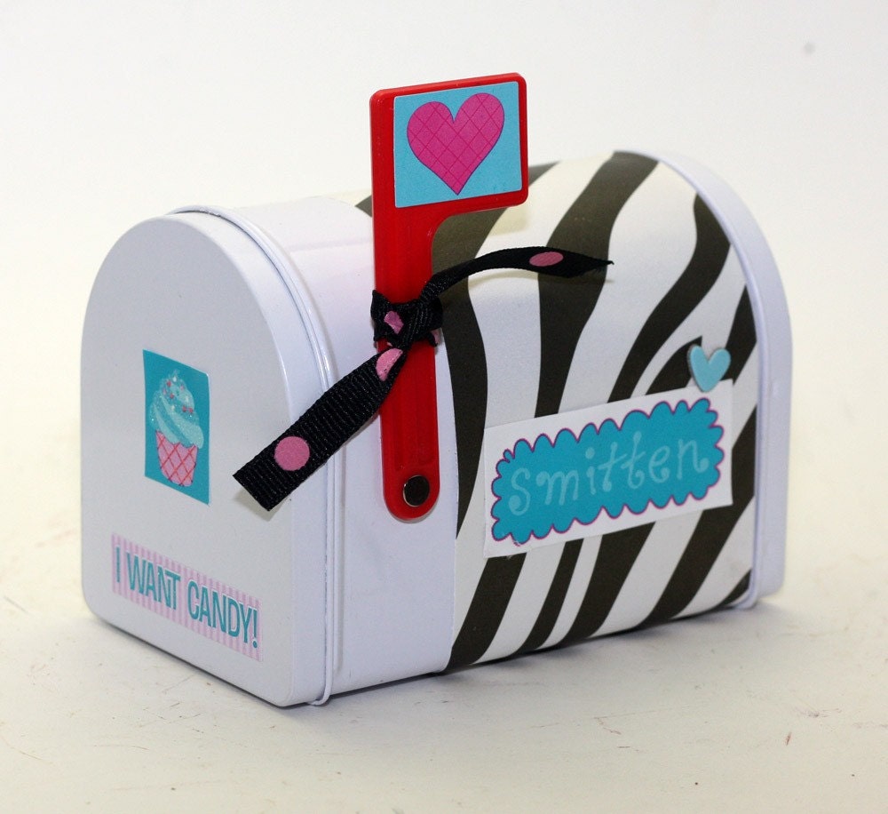 zebra valentine box