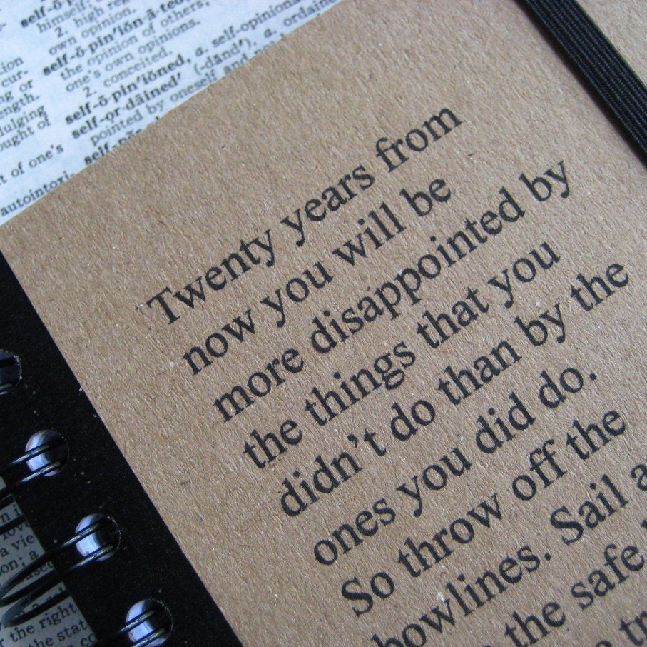 Journal Mark Twain Graduation Gift