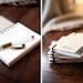 Notebook e.e. cummings Blank Book Journal Graduation Be Yourself  Quote Diary, Handmade Paper Goods by Zany