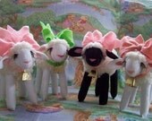 Lambs Plush Soft Sculpture Lamb Dolls Made to Order