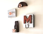 Pink, Coral, and Orange Nursery Wall Hooks- your pick