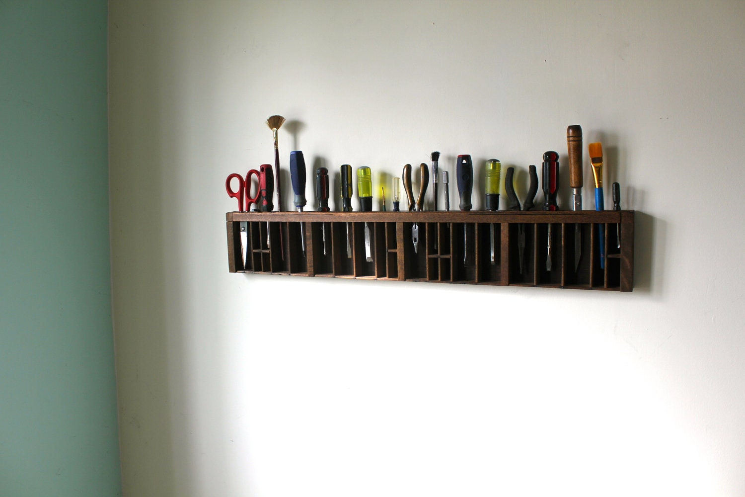 Printer drawer Tool organization