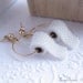 Toilet Paper earrings on 14kgf post earrings, allow 2-3 weeks before shipping