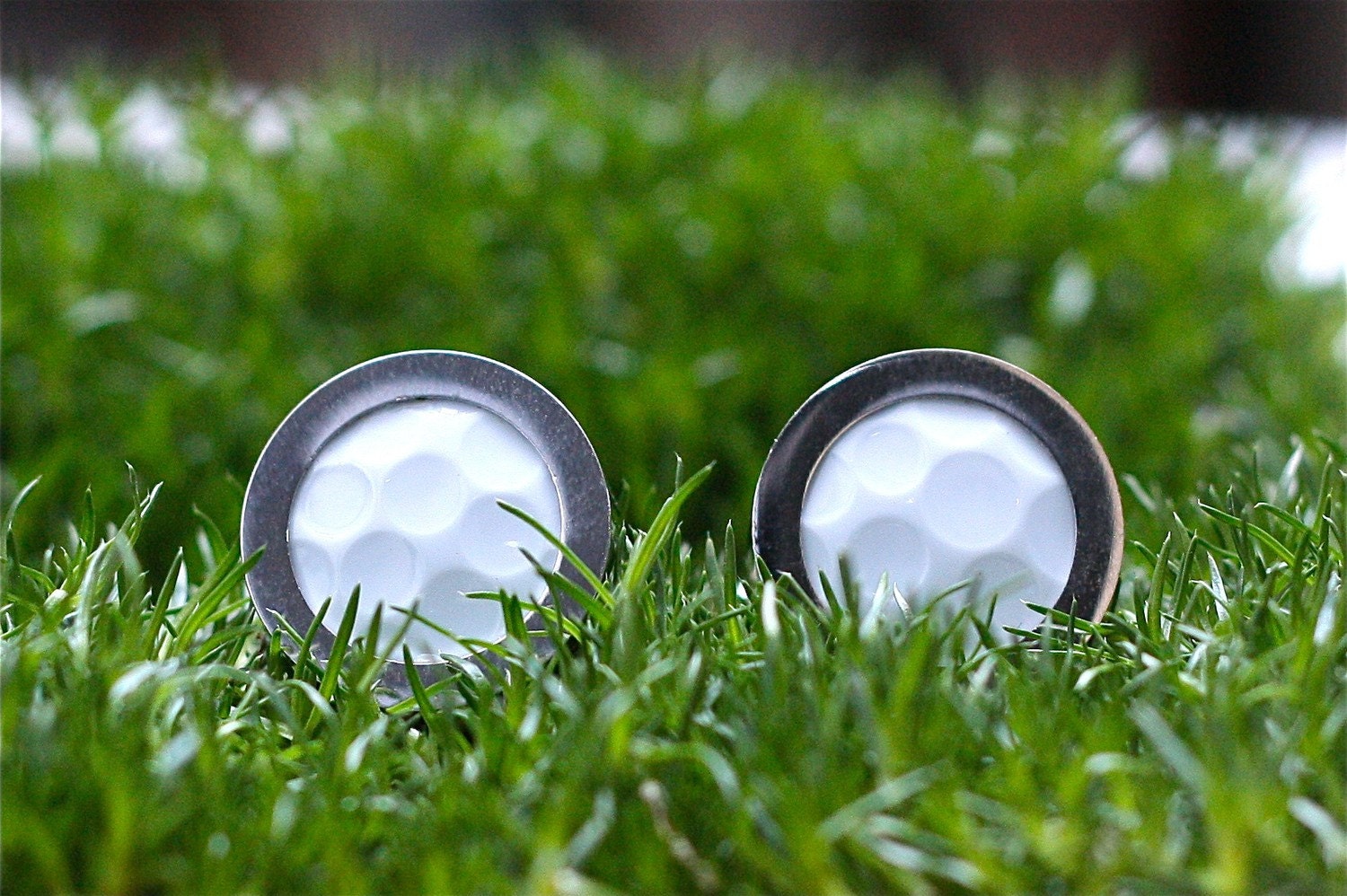 Golf Ball Cufflinks made from Authentic golf balls - PGA Fan