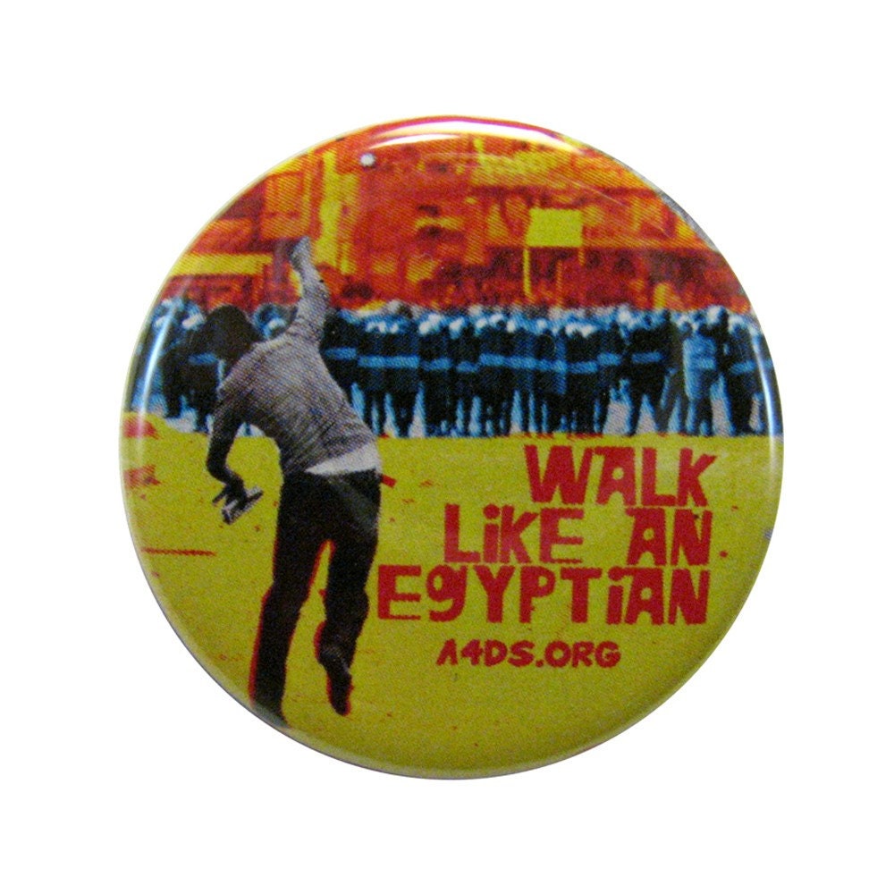 Walk Like an Egyptian Button