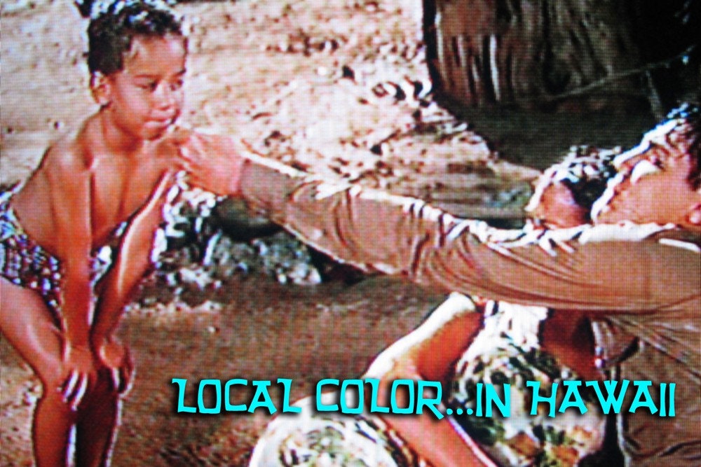 Blue Hawaii Drinking Game Postcard - Local Color...in Hawaii