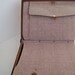 FREE SHIPPING Vintage Leather Luggage, Pristine Inside