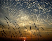 Sunrise photograph, cloud print, nature print, home decor, Fine Art Photograph - judeMcConkeyPhotos