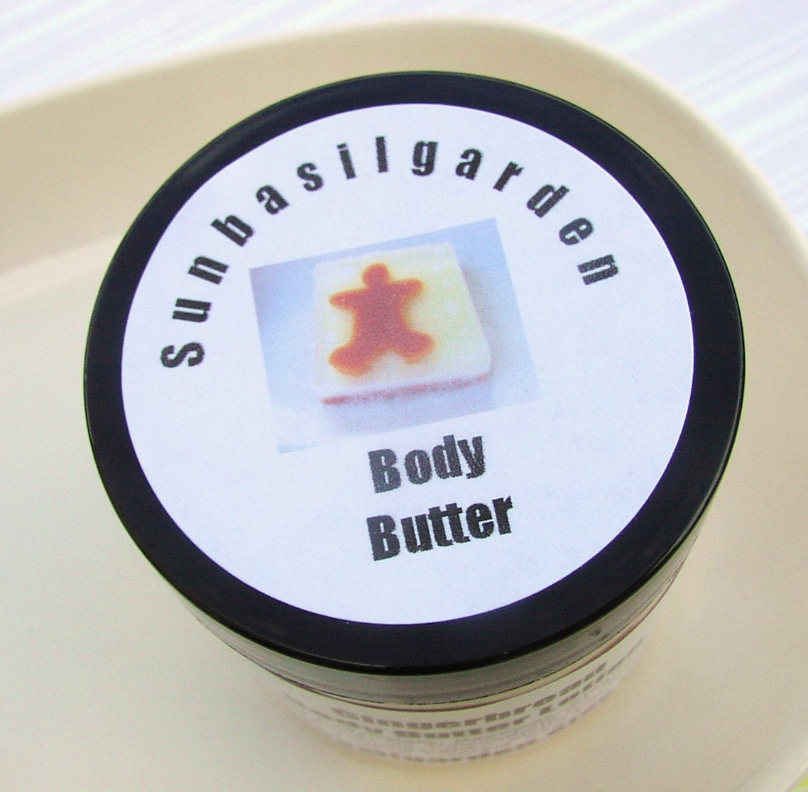 SALE Body Butter - Gingerbread Body Butter - Body Butter Lotion - Whipped Body Butter - Lotion - Gingerbread Man - 4 oz Jar - FINAL