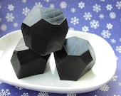 Coal Soaps - Peppermint Soap - Seen in The Huffington Post - Christmas Gift - Fun gift for the Naughty and Nice on your list