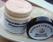 Whipped Soap - Oatmeal Milk and Honey Scent - 4 oz jar -  CLASSIC