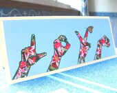 Love-ly Handses - pick any 2 blank cards