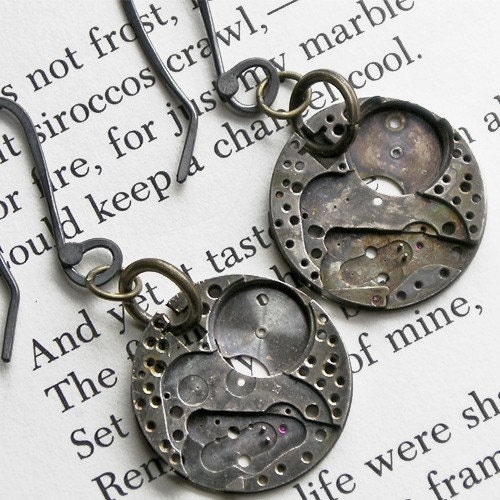 Mechanical Earrings - Steampunk inspired