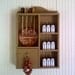 Spice Rack Spoon Rack Cubby Double