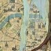 Art Print Birds Wall Art 13X19 Paris Map Home Decor - Prints - Posters - Home Decor