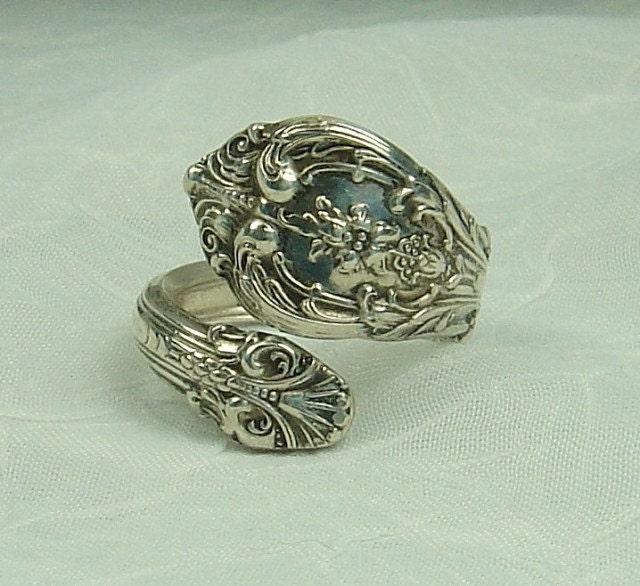 King Edward Vintage Gorham Sterling Silver Spoon Ring