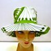 Women's Retro Sun Hat - Made to Order in Your Size