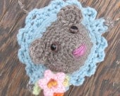 Mouse Loves Flowers- PDF Crochet Pattern Handmade Luxury Fiber Amigurumis & Patterns
