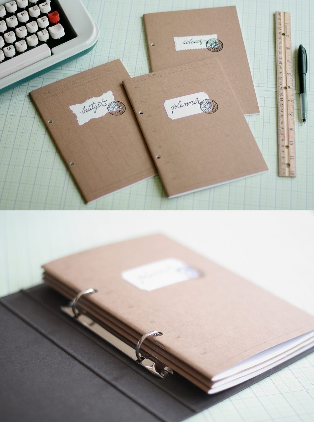 CUSTOM A5 ORGANIZER \/ FREE SHIP monthly\/weekly\/lined\/blank