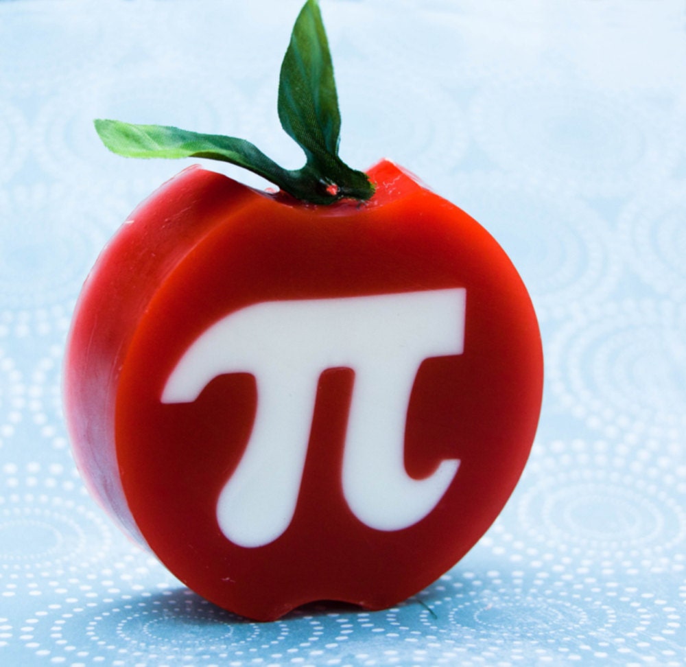 THE Apple Pi Soap - Handmade Shea Butter and Glycerin Soap