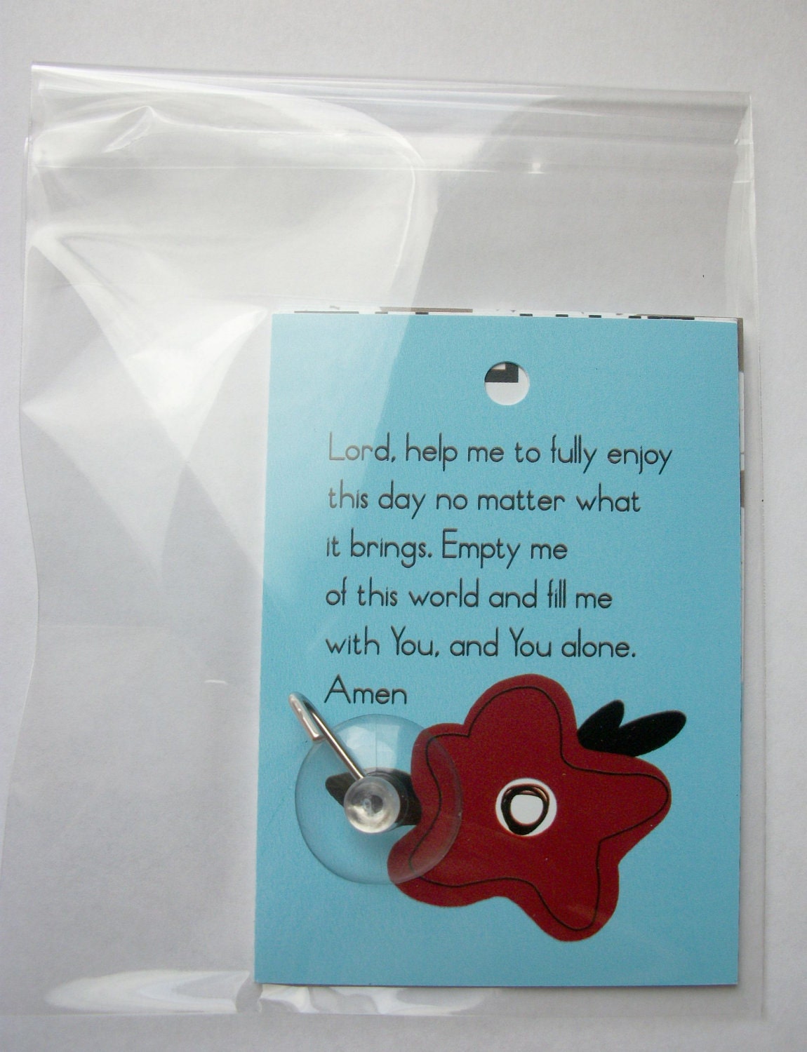 Scripture and encouragement for your mirror (Set 3). Includes suction hook. Start and end your day right.