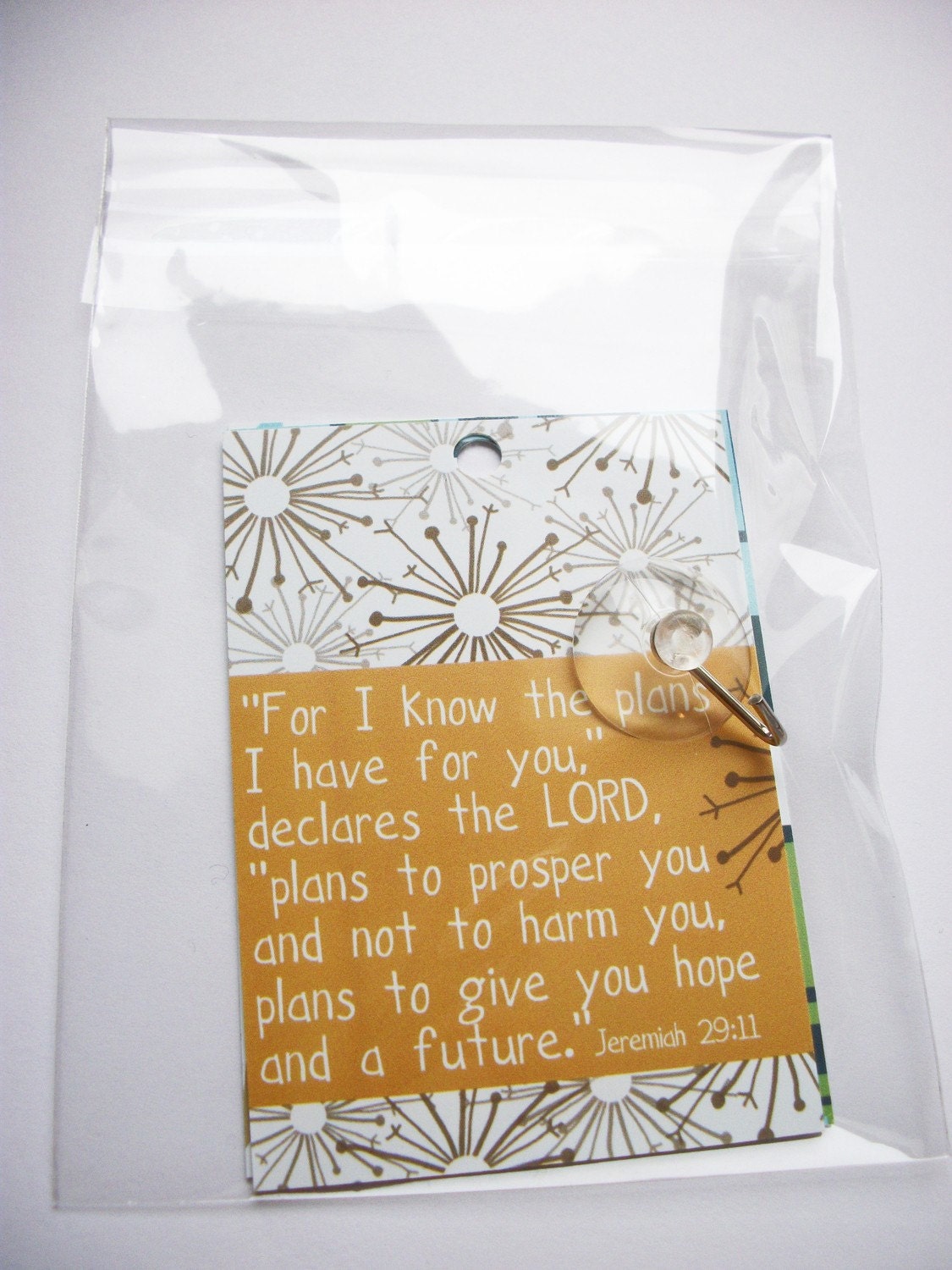 Scripture and encouragement for your mirror (Set 2). Includes suction hook. Start and end your day right.