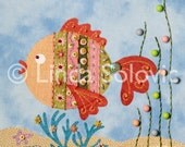 Splash Fish Print 8.5 x 11