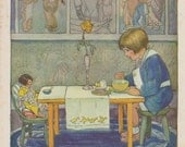 Foreign Children by Ruth Mary Hallock Vintage Illustration