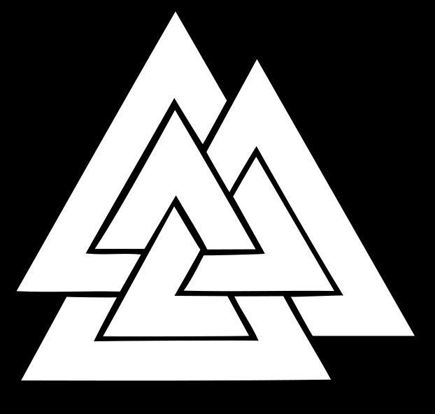 Valknut Viking Vinyl Decal