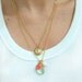 Minted Rose Locket