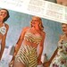 1947 Bathing Suits -vintage fashion catalog page - Montgomery Wards