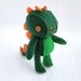 Stegosaurus Plush Art Doll, Jenski