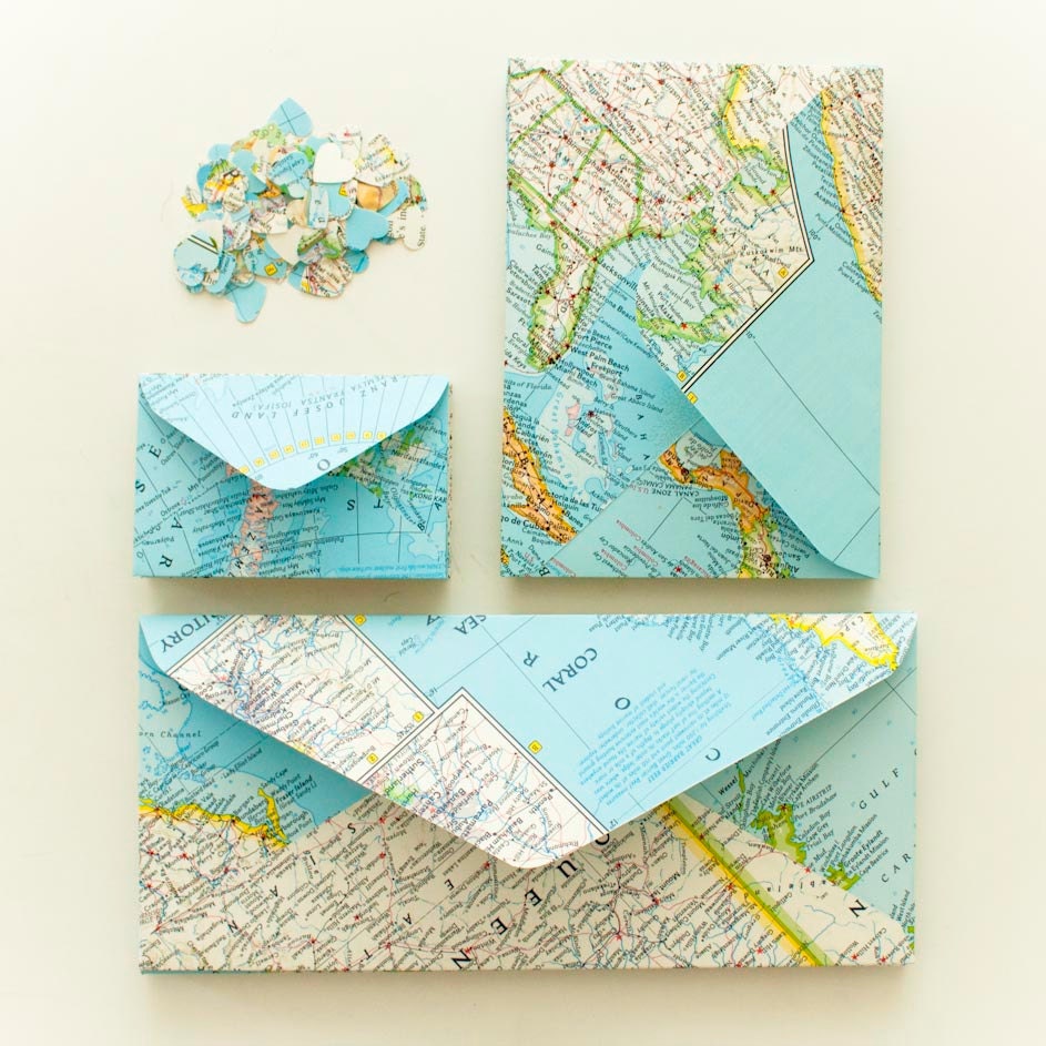 Atlas Value Pack - Upcycled Envelopes and Confetti