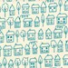 Summersville---Metro Floral Scandi in Red---1 yard--Lucie Summers for Moda Fabrics
