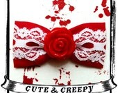 Red Rose Hair Clip