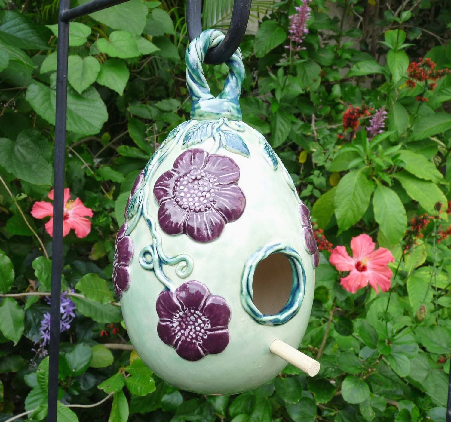 Garden Blossoms, Whimsical, Beautiful, Unique, Garden Art Decor 