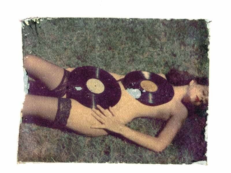 Photography Polaroid Nude Records Erotic Vintage Art 8x10 Print