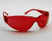 Red Safety Glasses
